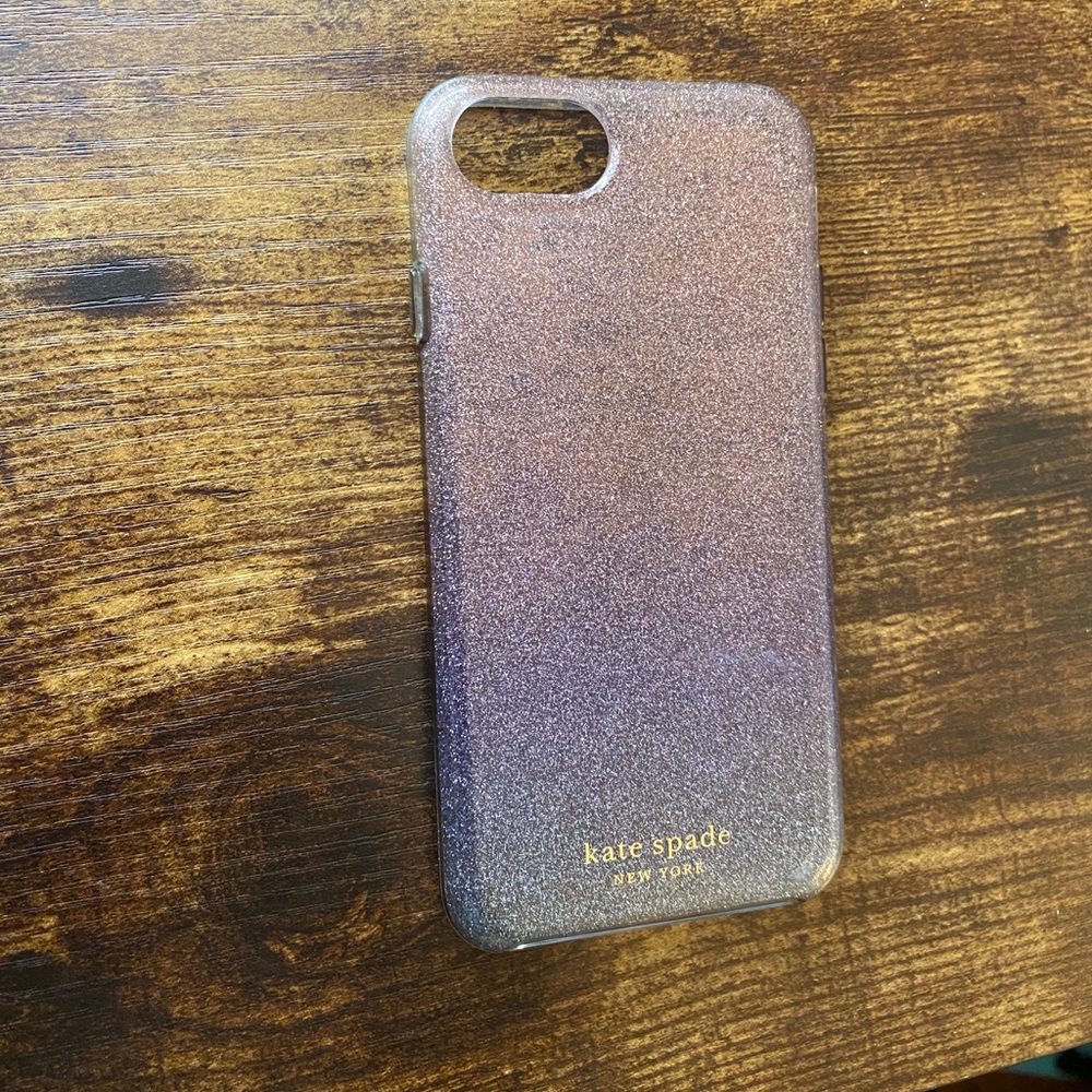 Kate Spade iPhone 7 glitter case